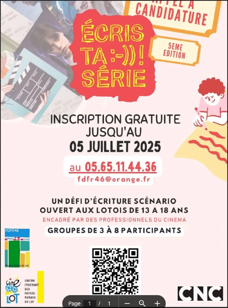 Défi "Écris Ta Série"