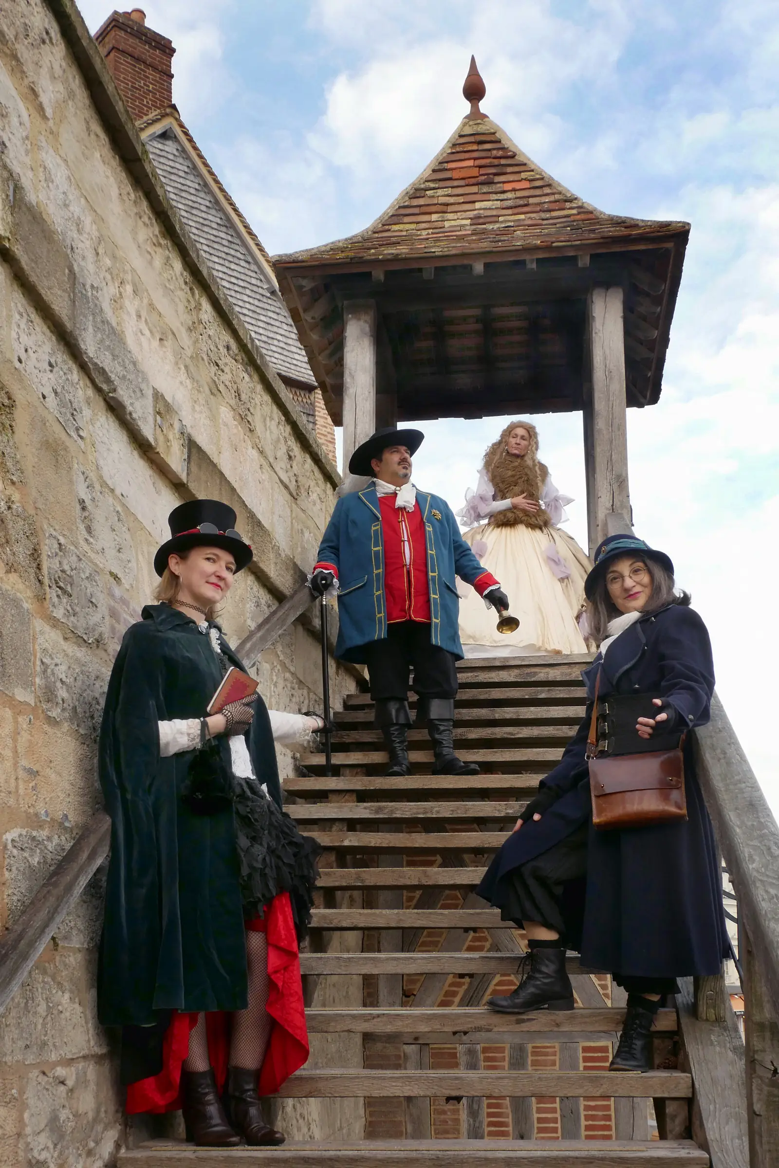 Visite théâtralisée de La Lieutenance "Les marches du temps"