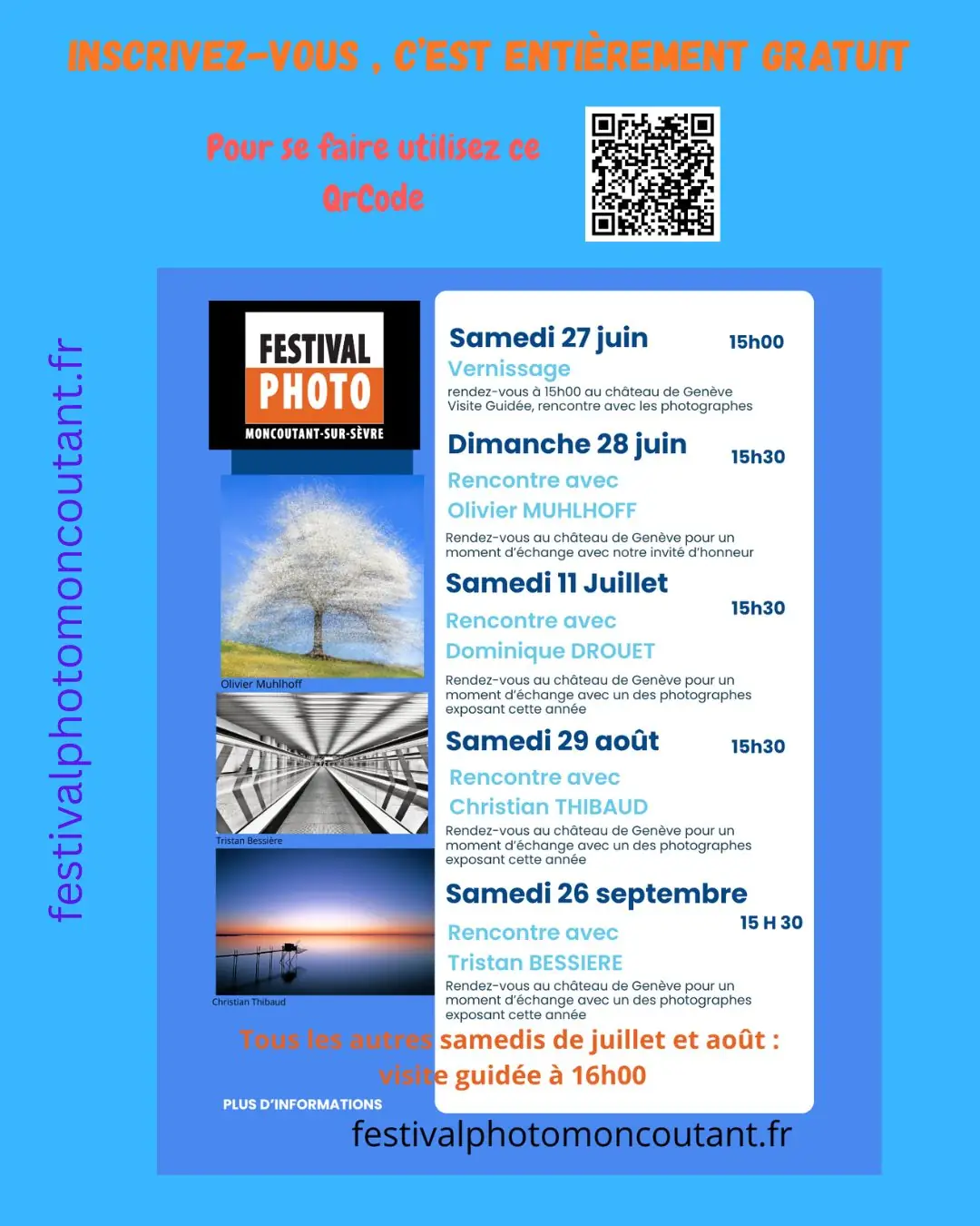 Festival photographique de Moncoutant-sur-Sèvre - Rencontre avec Christian Thibaud