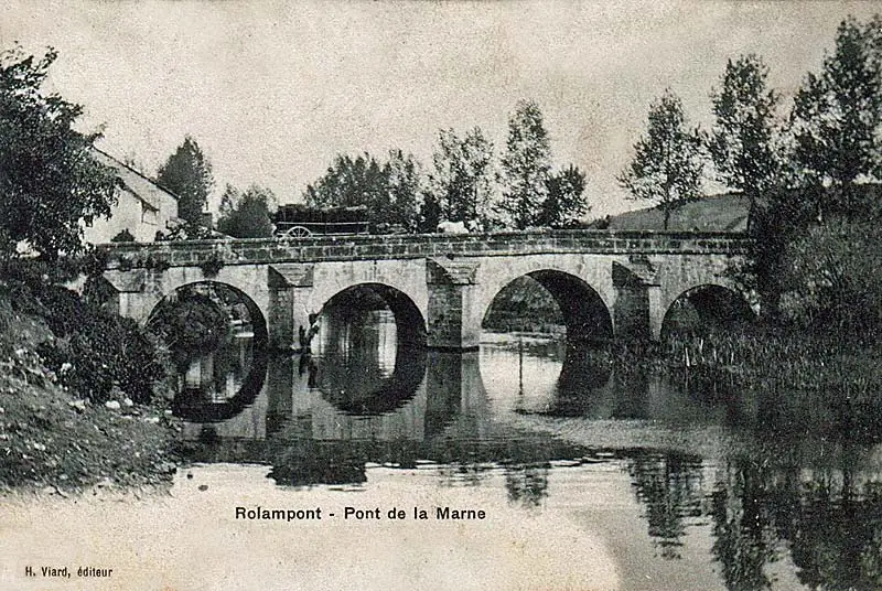 Pont de Marne à Rolampont