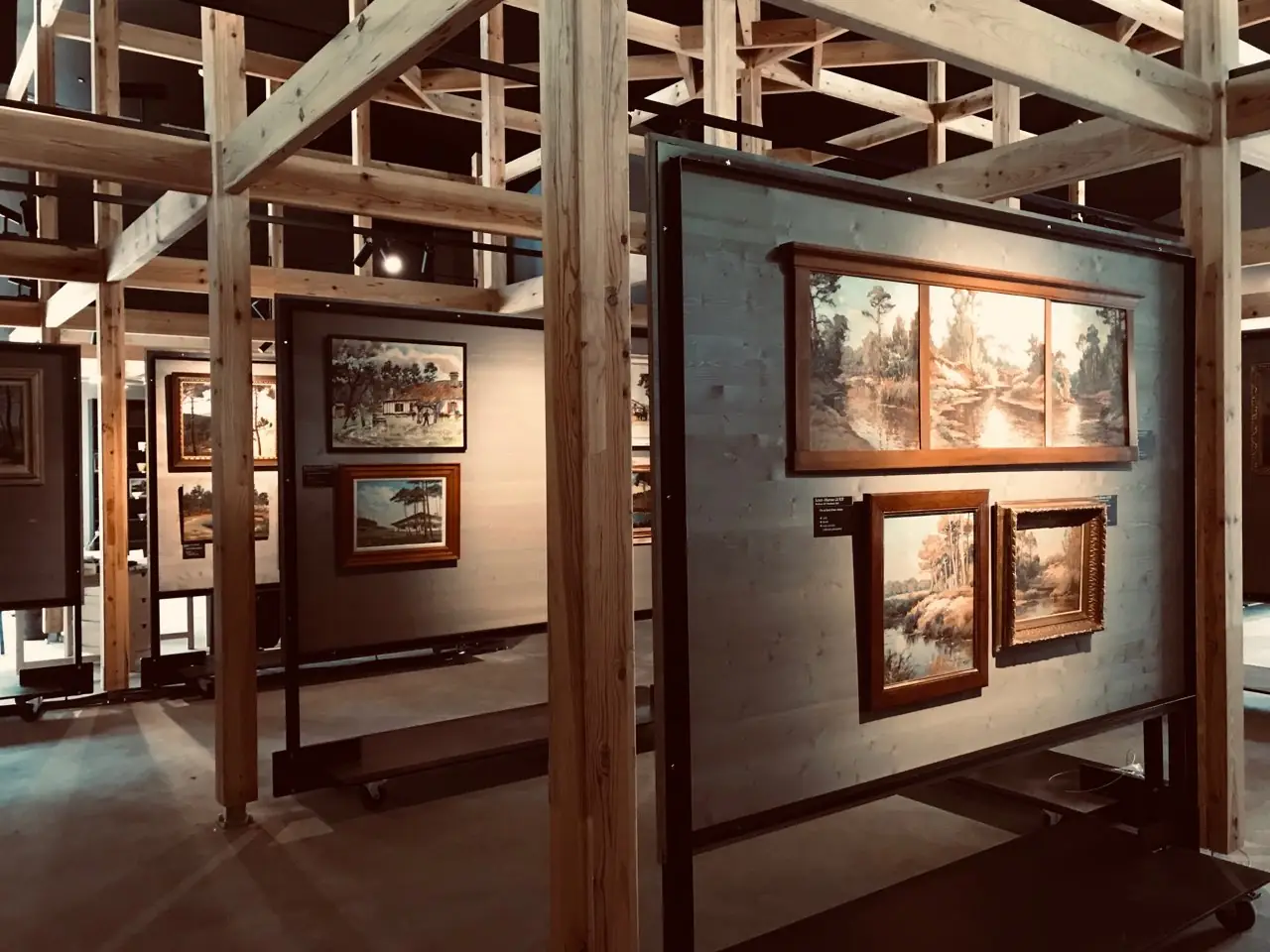 Visite guidée d'une collection de peintures