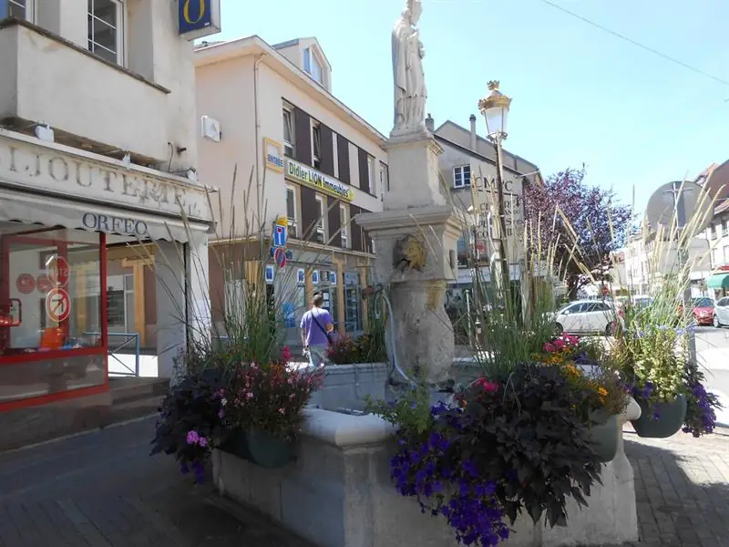 Fontaines historiques de Saint-Avold