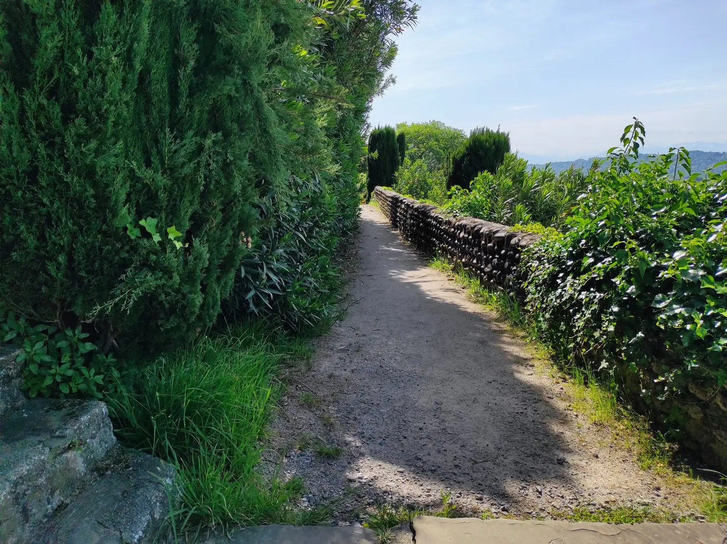 Les remparts de la cité de Lescar