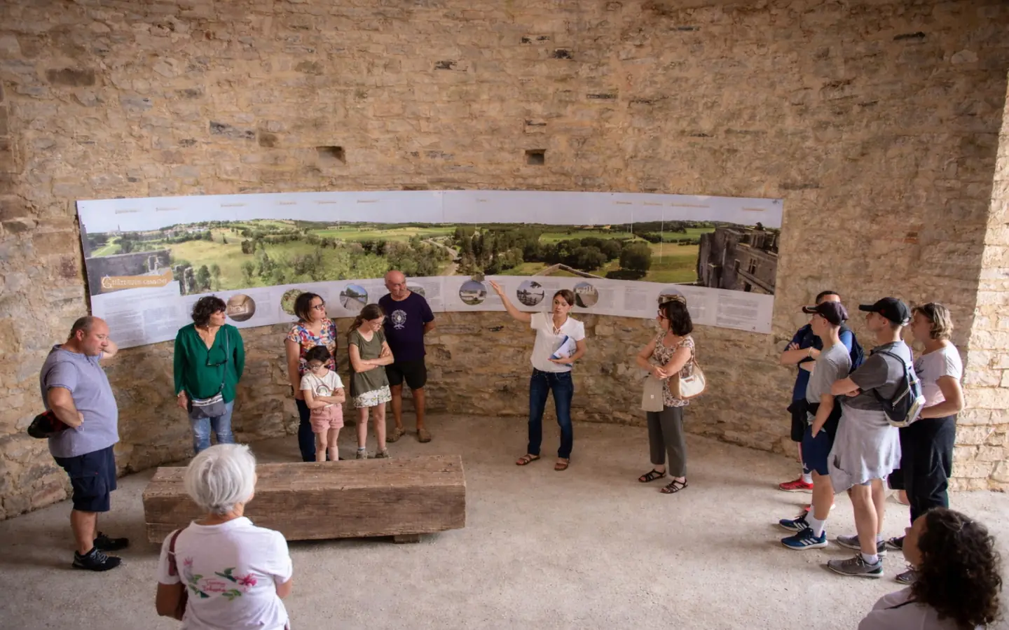 Visite du château de Gramont