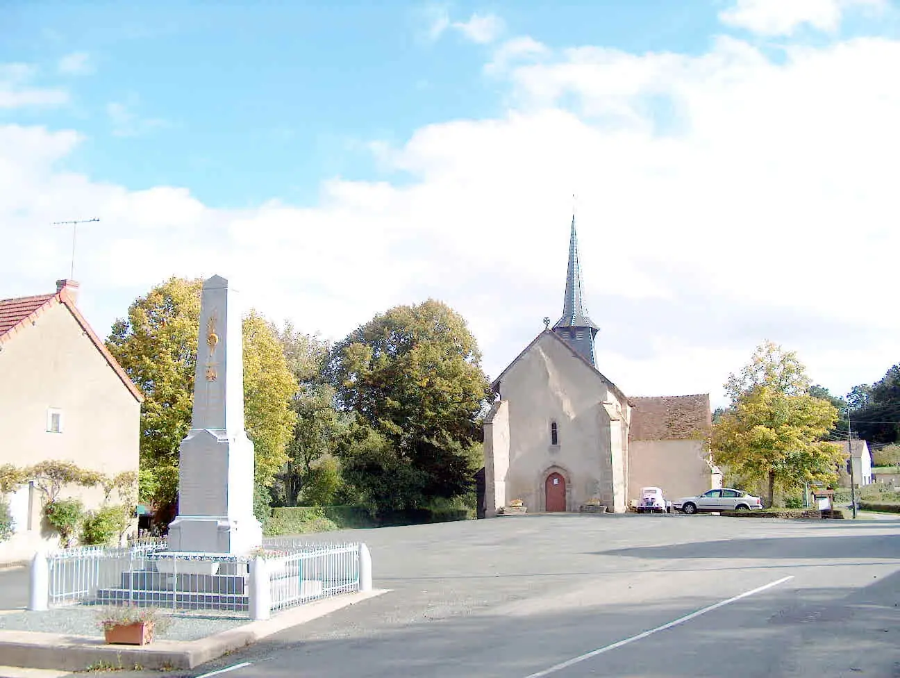 L'église de St Dizier les Domaines