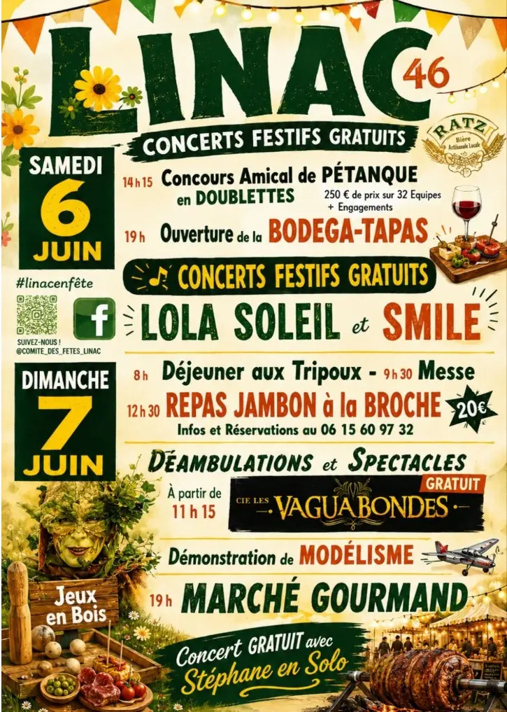 Marché Gourmand à Linac