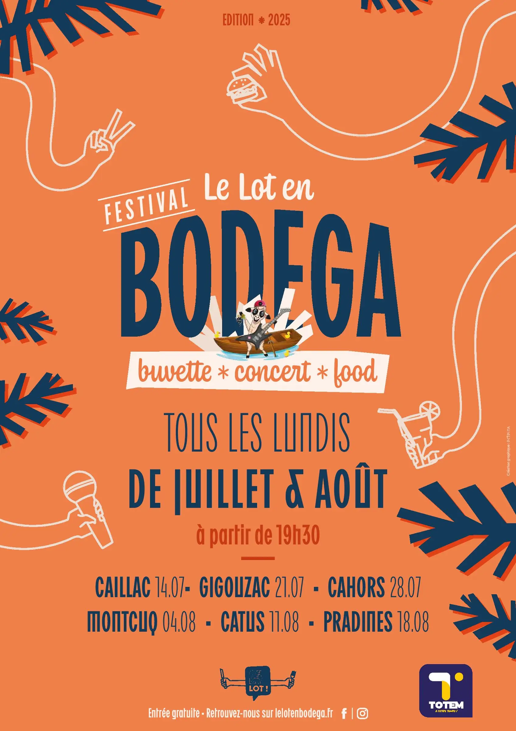Le Lot en Bodéga à Gigouzac