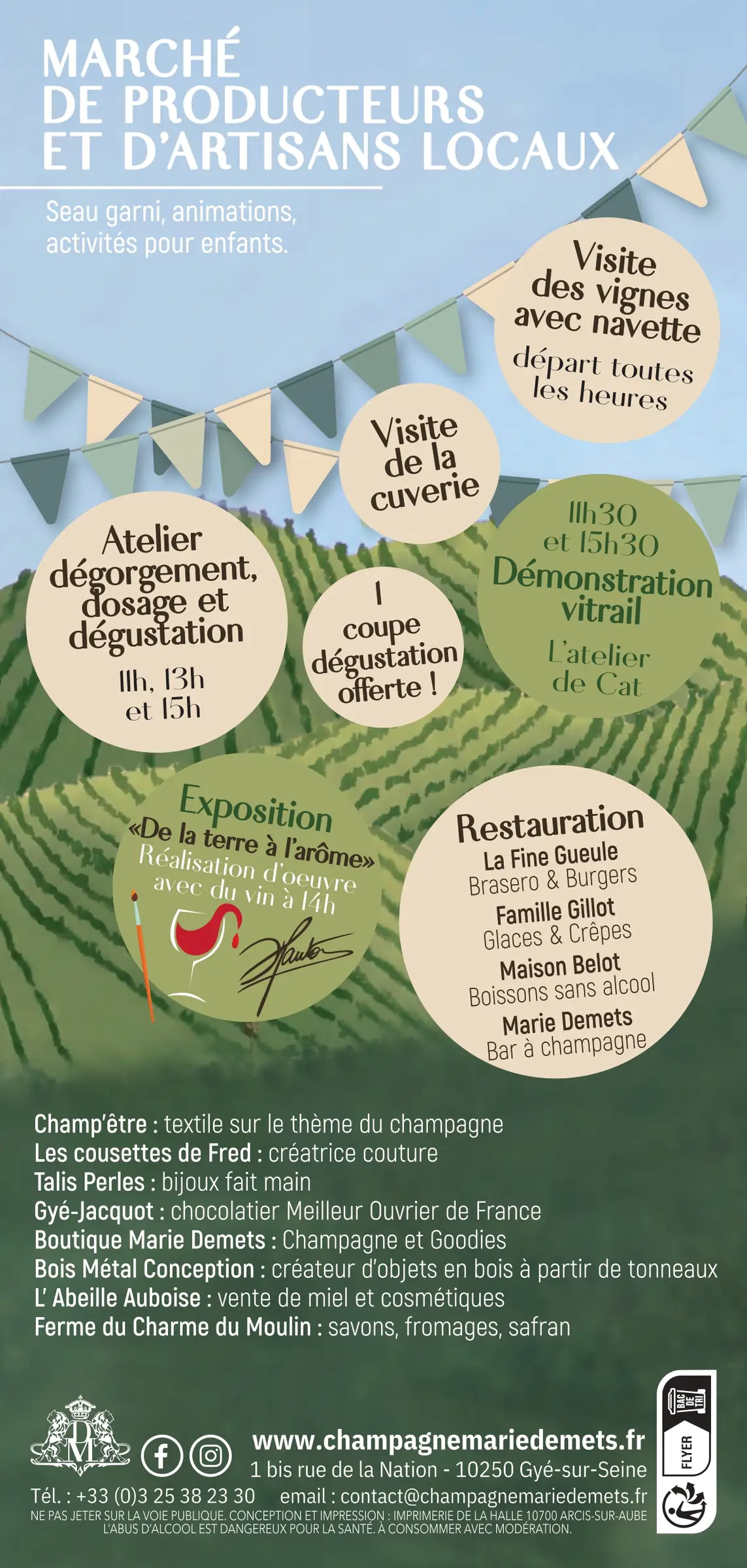40 ans du Champagne Marie Demets