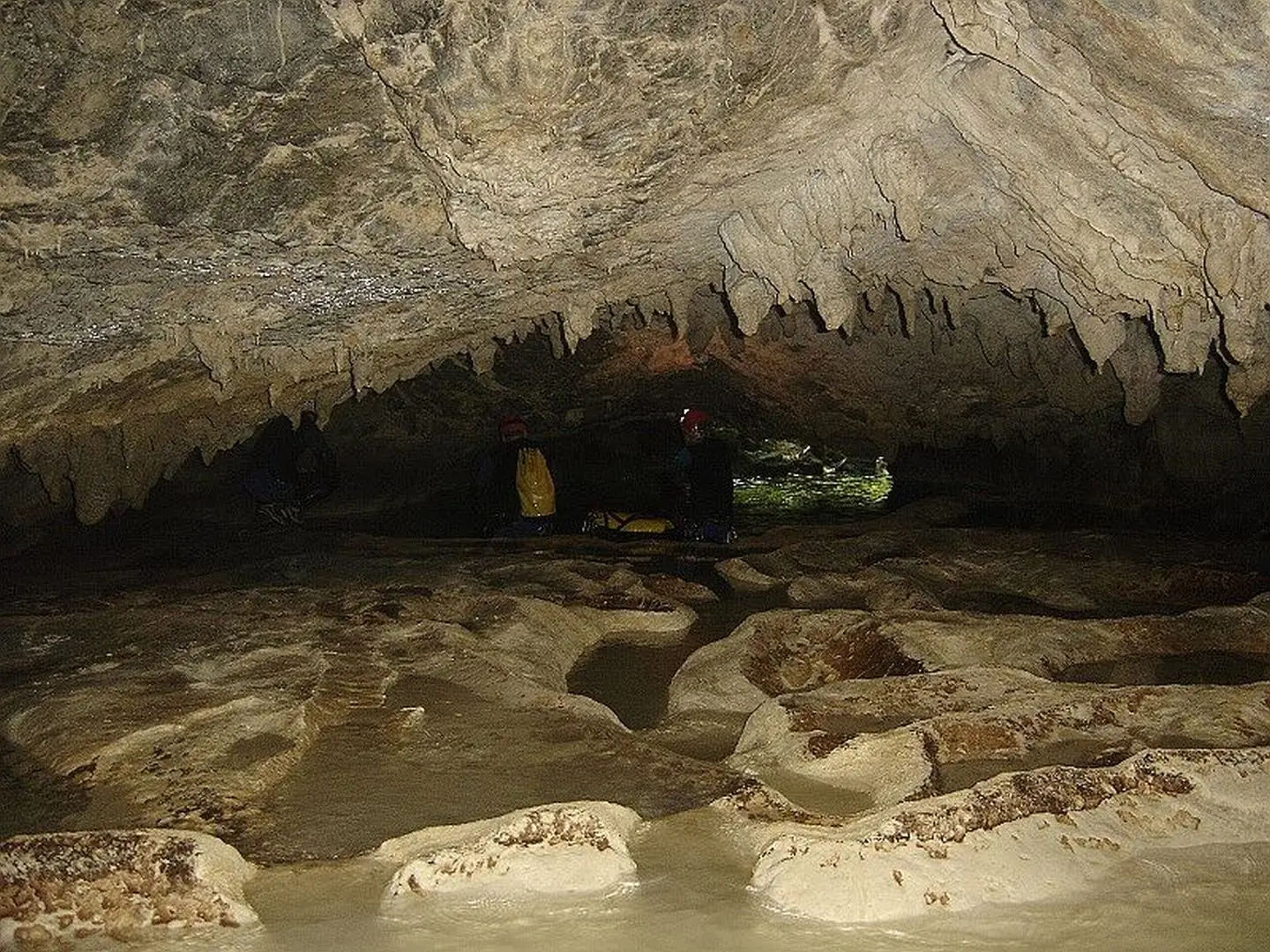 Spéléo journée, traversée aquatique de la petite Bidouze