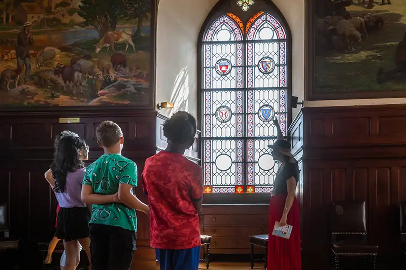 Les enfants au Château Raoul