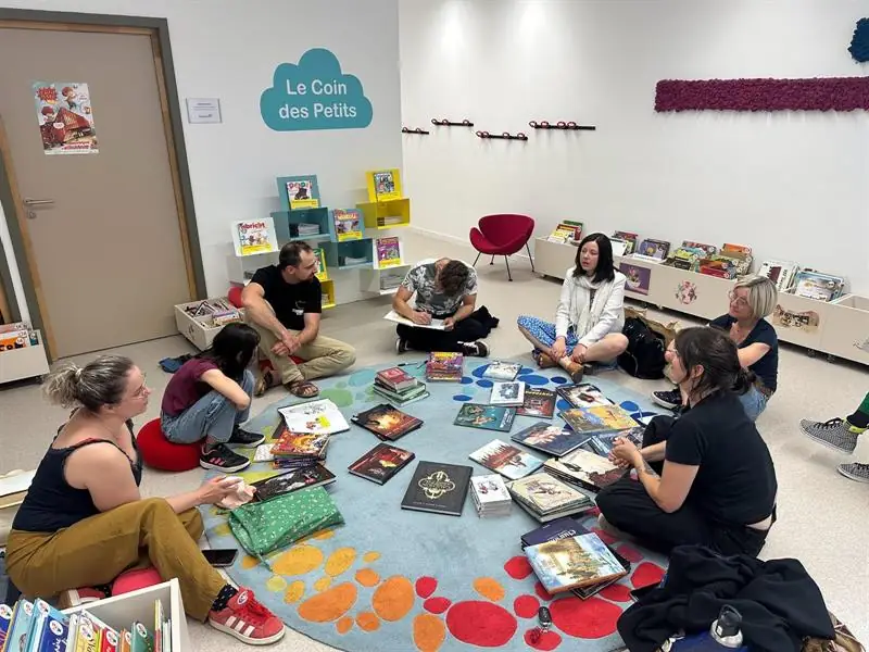 Club de lecture décalé autour de la BD