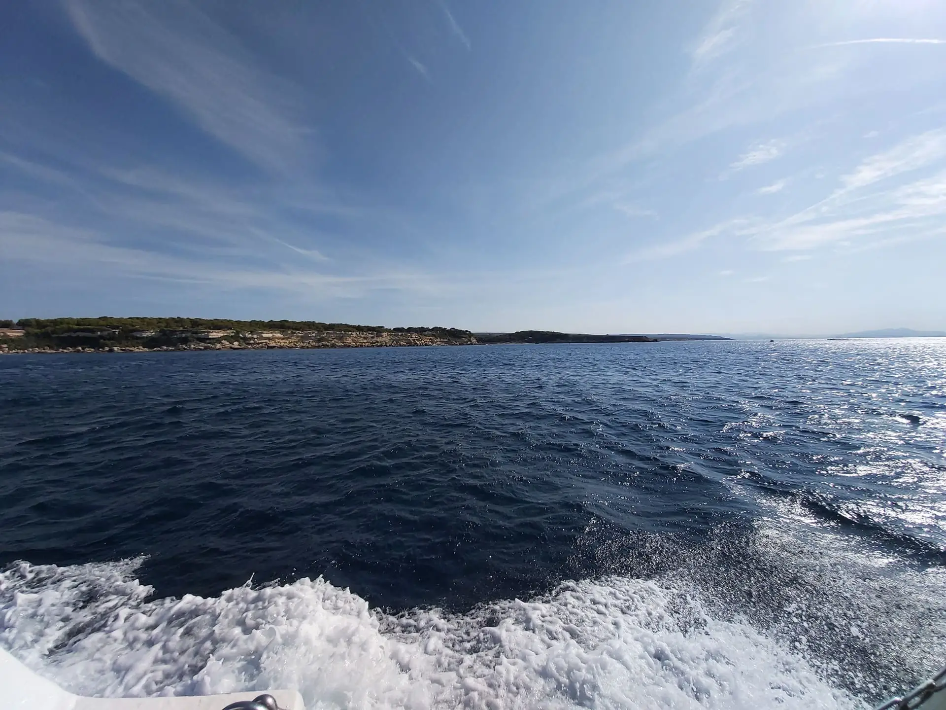 La Côte Bleue en bateau