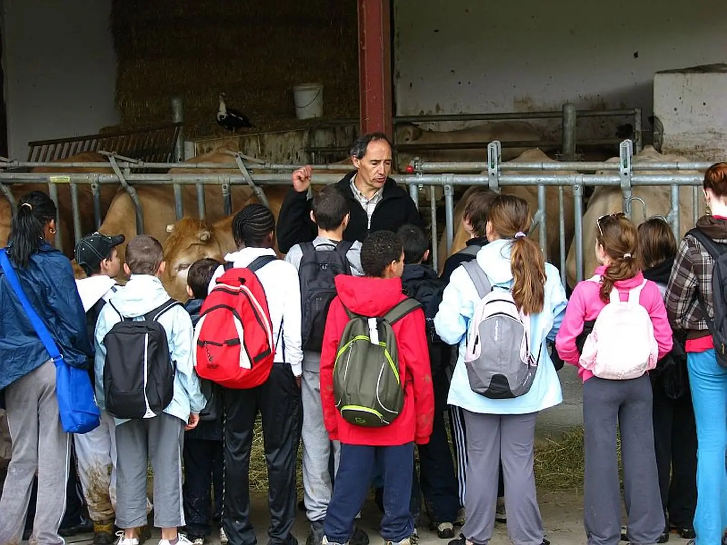 Visite de la ferme Tambourin