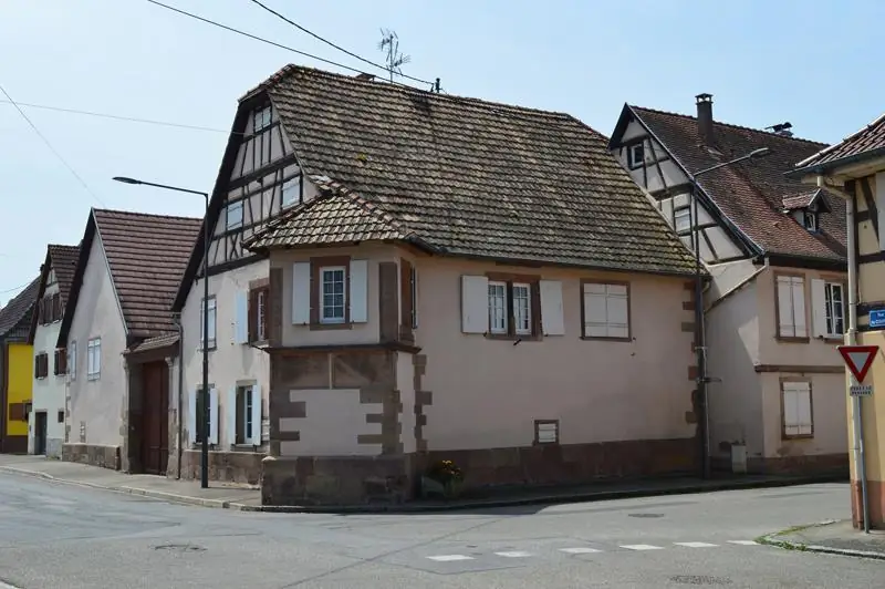 Maison bourgeoise avec oriel