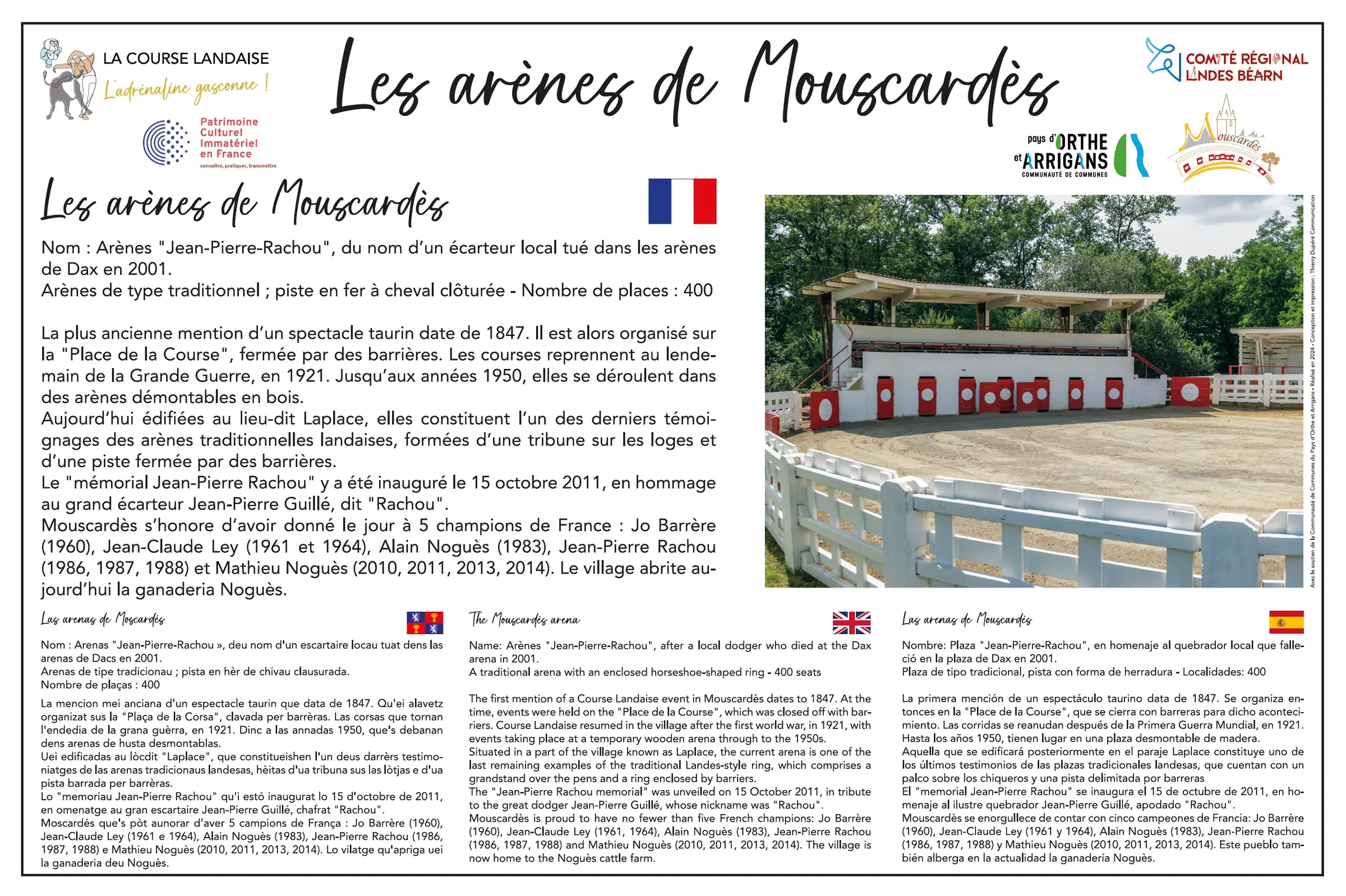 Arènes de Mouscardès