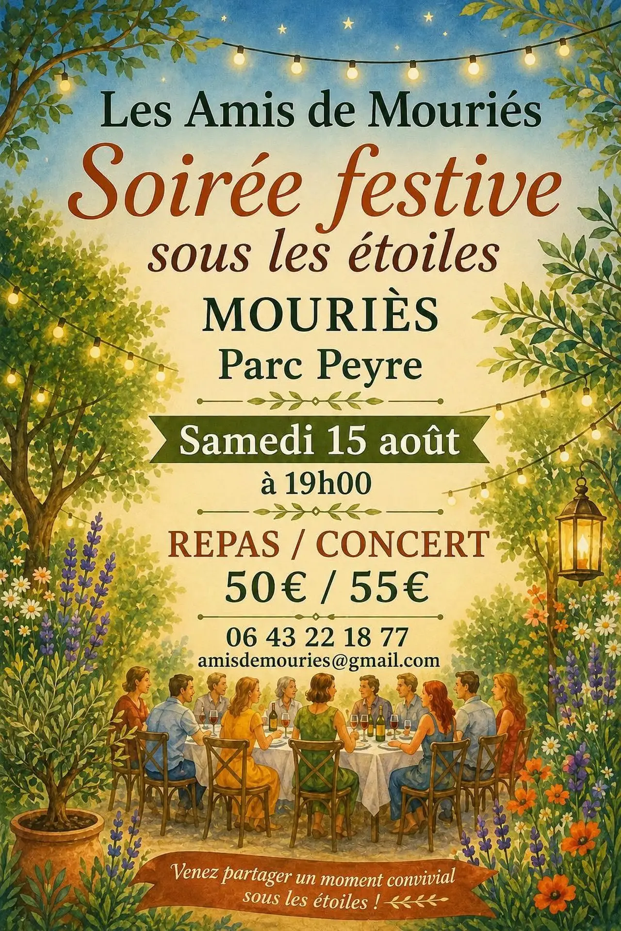 Soirée repas-concert