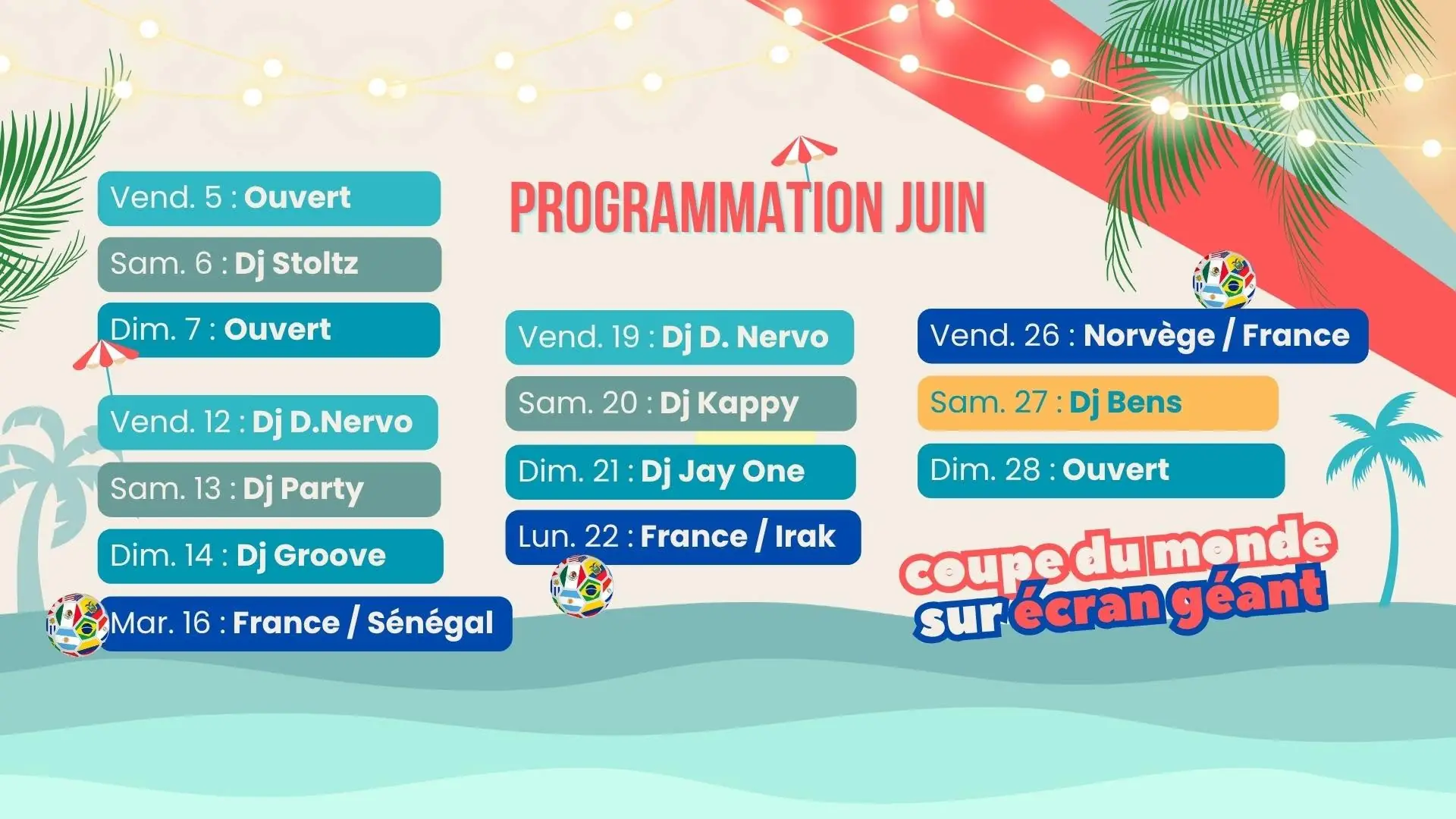 DJ BENS - Summer Tour