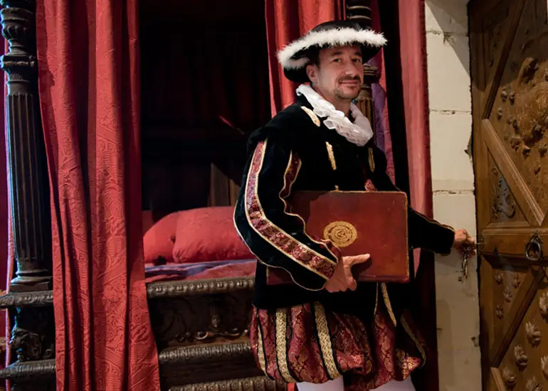 Rencontre un personnage du passé grâce à la visite ludique au château de Chambord
