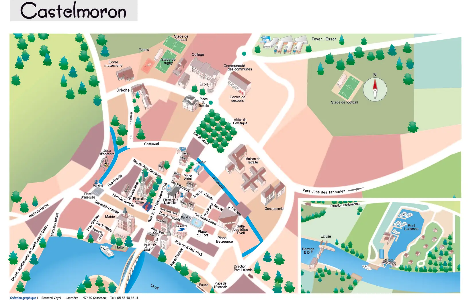 Village de Castelmoron-sur-Lot