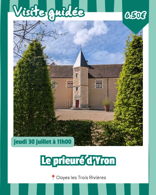 Visite guidée - Le Prieuré d'Yron