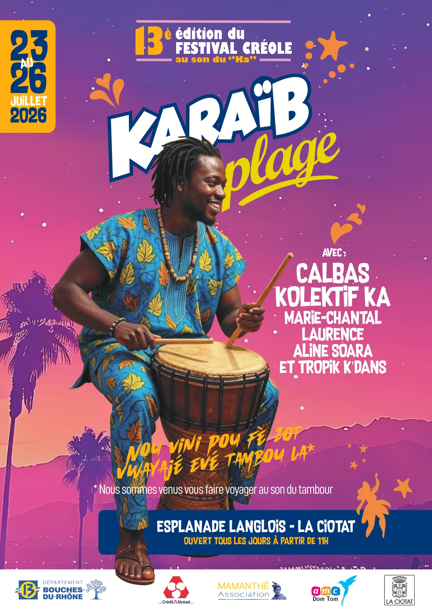13ème Festival Créole Karaïb Plage