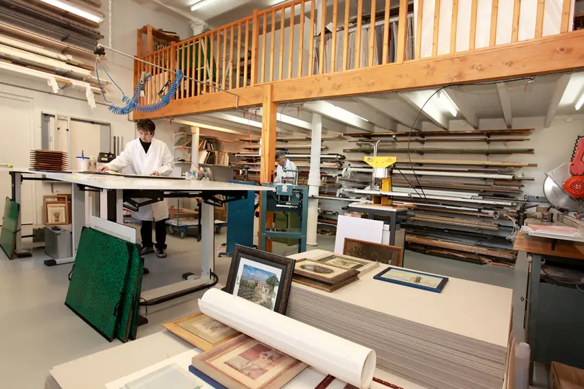 L'atelier de restauration d'antiquités