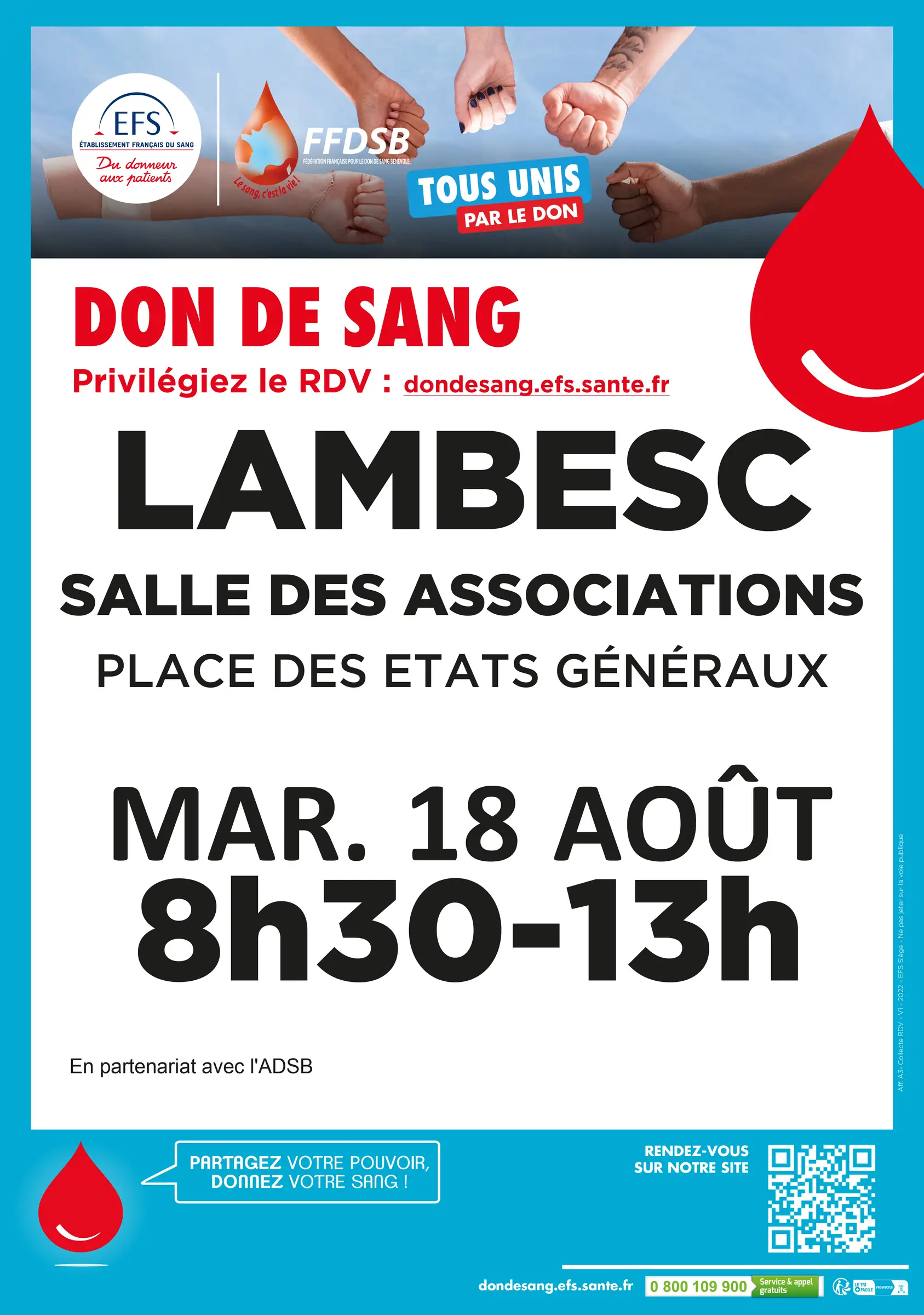 Collecte de sang