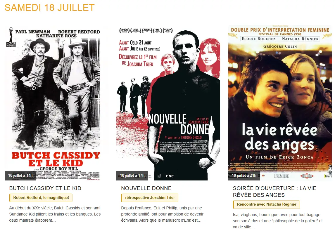 FESTIVAL DES CINÉ RENCONTRES