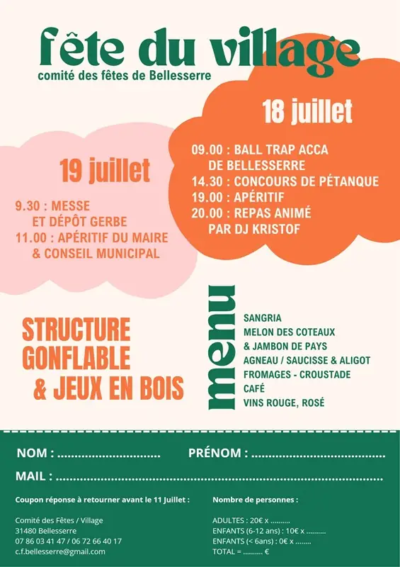 FÊTE DE BELLESSERRE