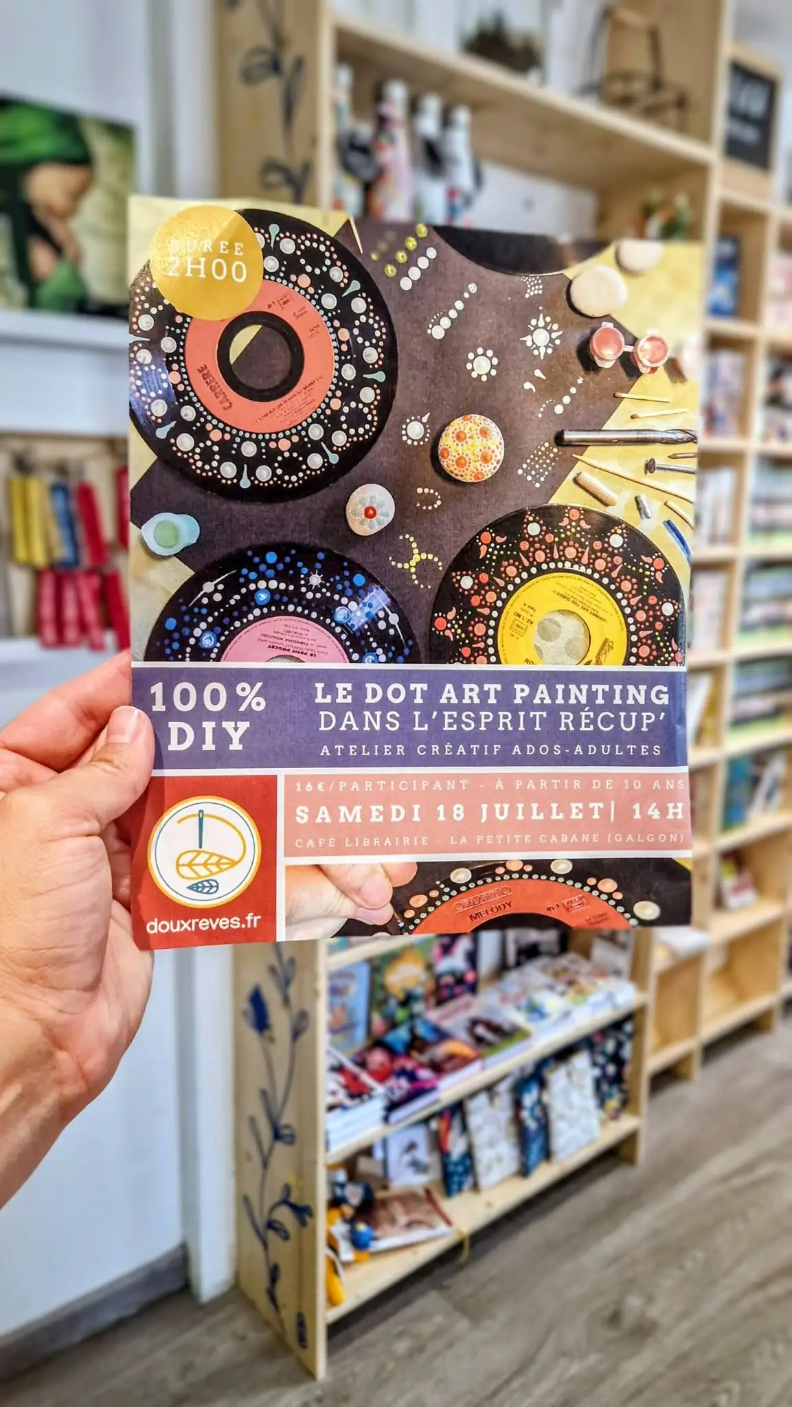 Atelier "DOT ART" à la Petite Cabane