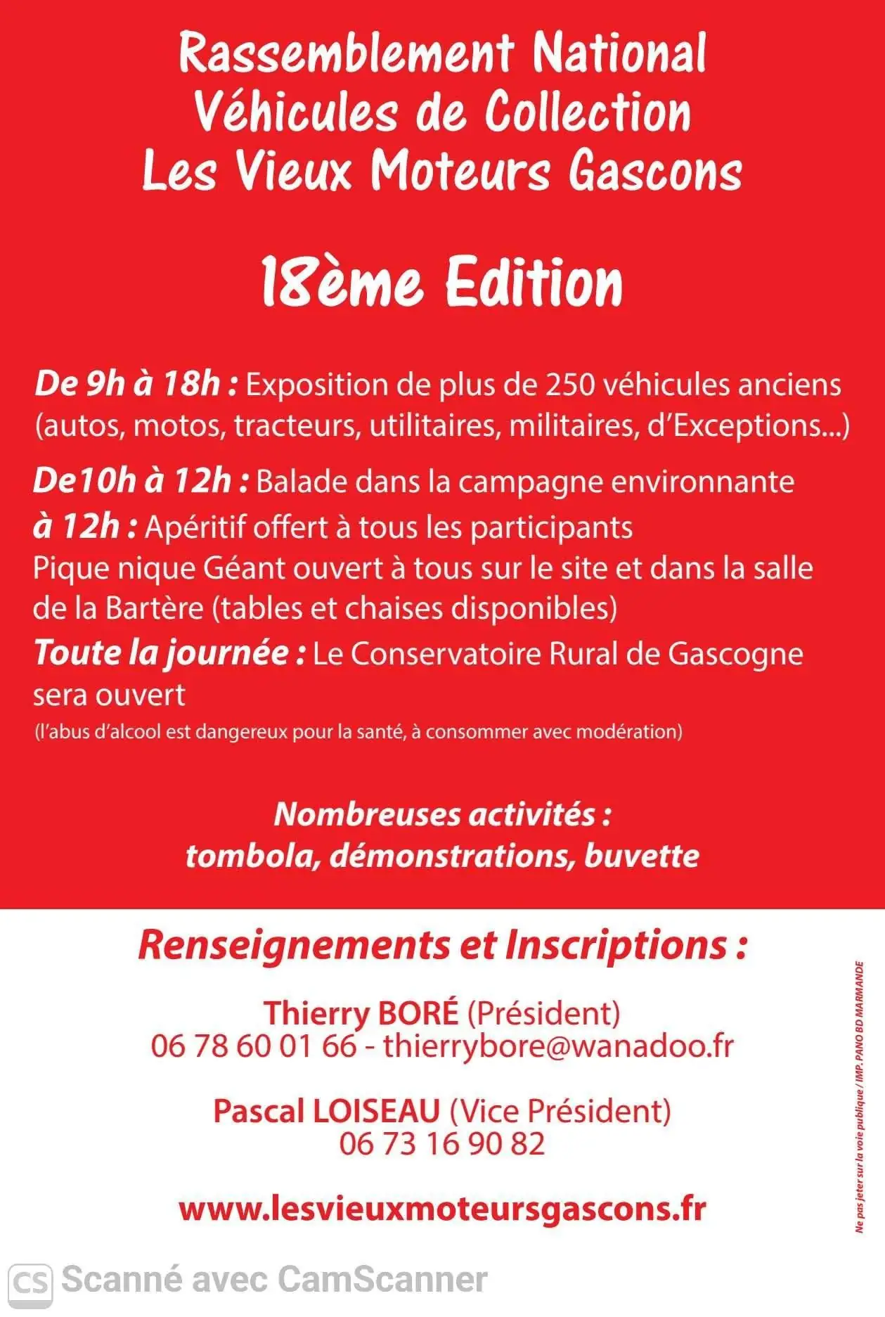 Grand rassemblement de véhicules anciens - 18° édition