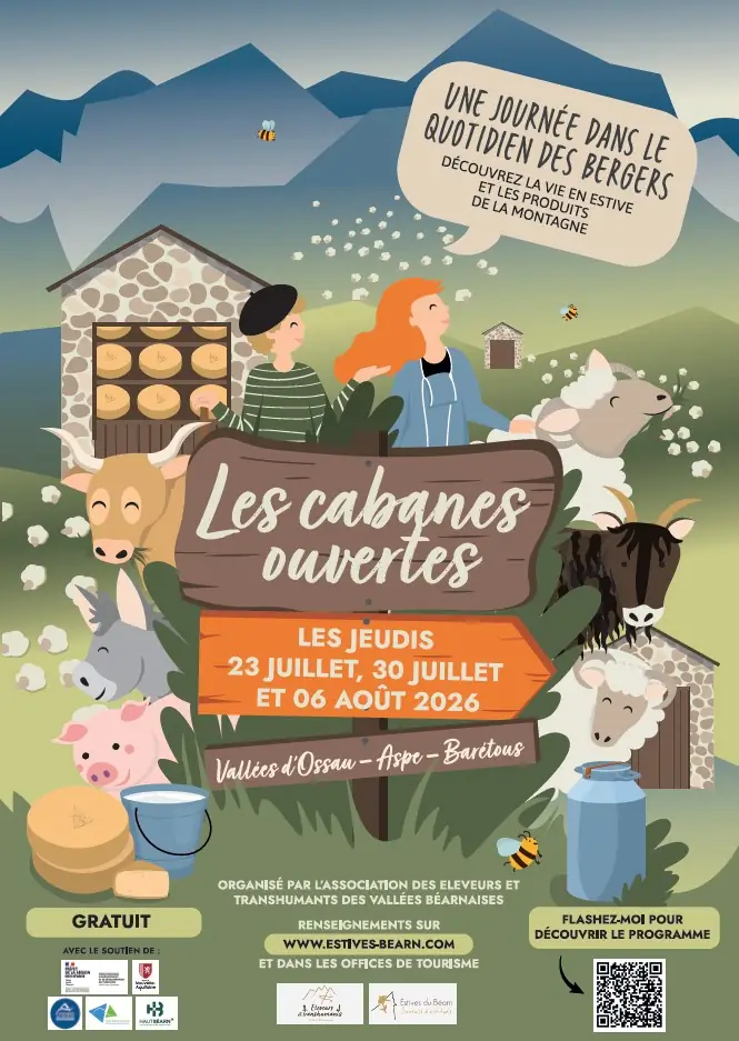 Cabanes ouvertes : Cabane de  Bious-Oumettes