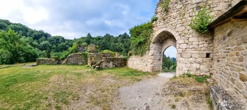 Ruines du château de la Roche Haute