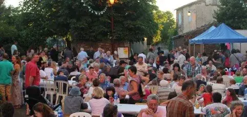 Soirée estivale à Briols