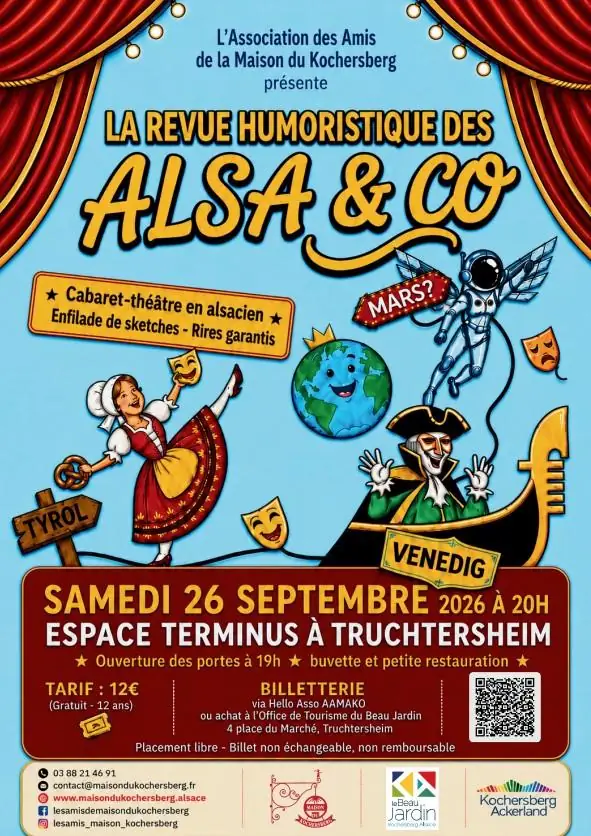 Cabaret alsacien : la revue humoristique des Alsa & Co