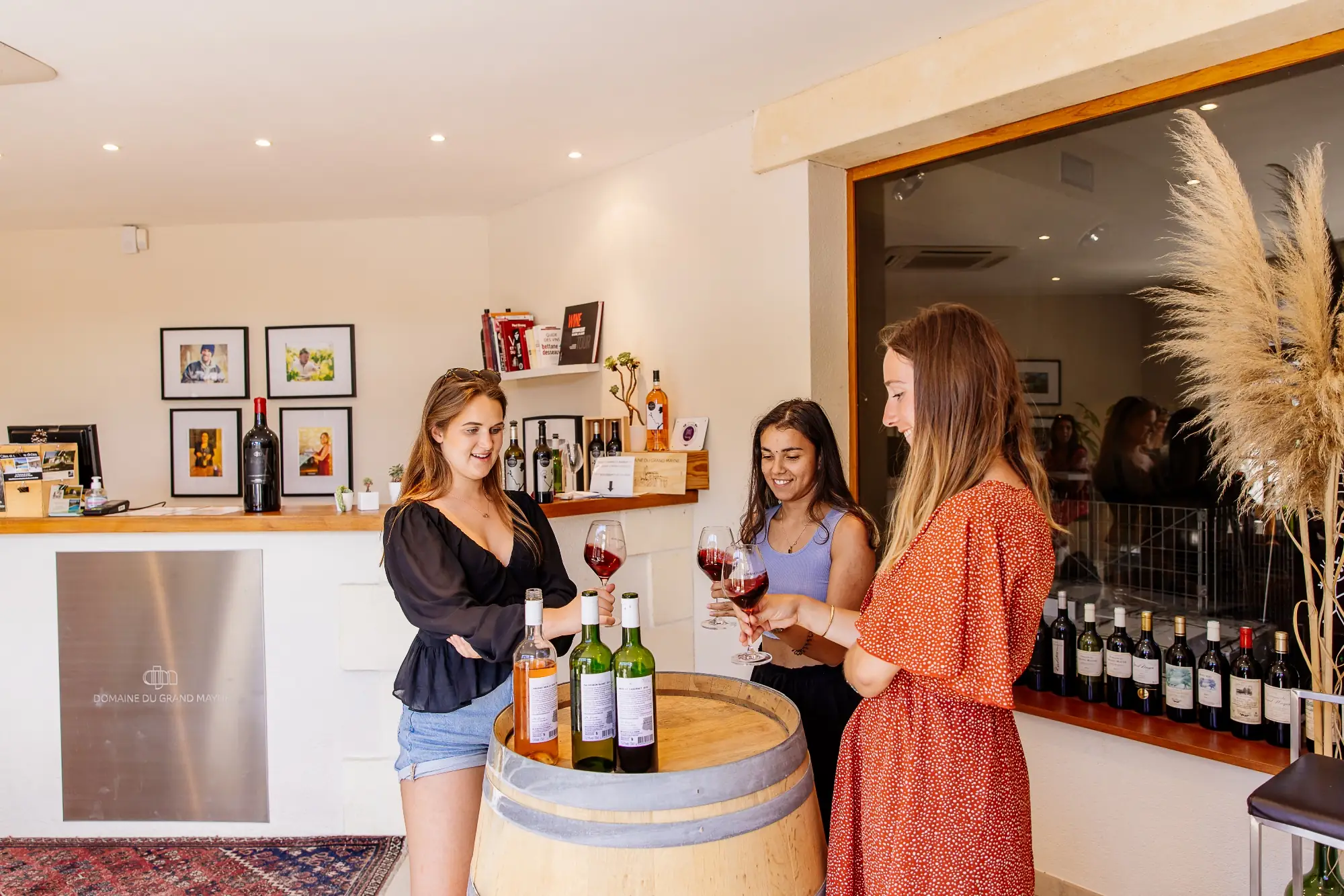 Tour du domaine et dégustation au Domaine du Grand Mayne