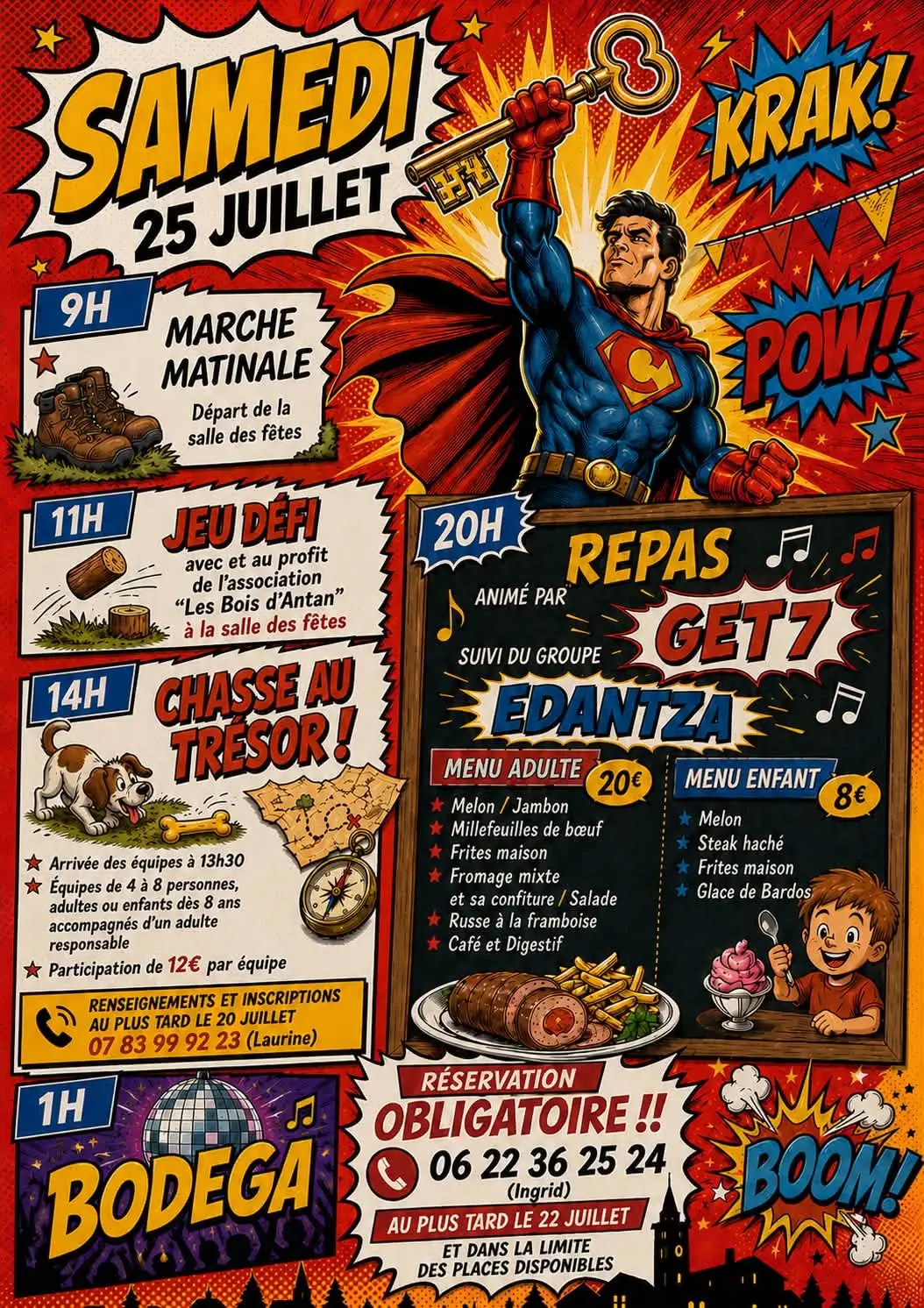 Fêtes d'été à Cagnotte