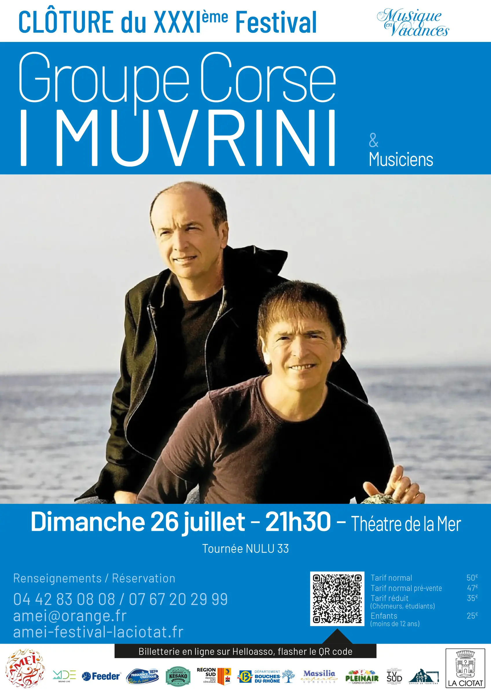 31ème Festival Musique en Vacances