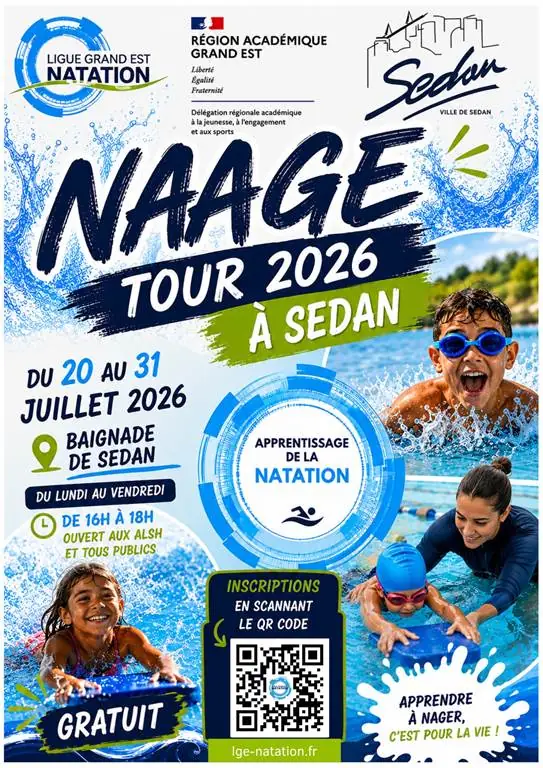 Baignade du lac de Sedan