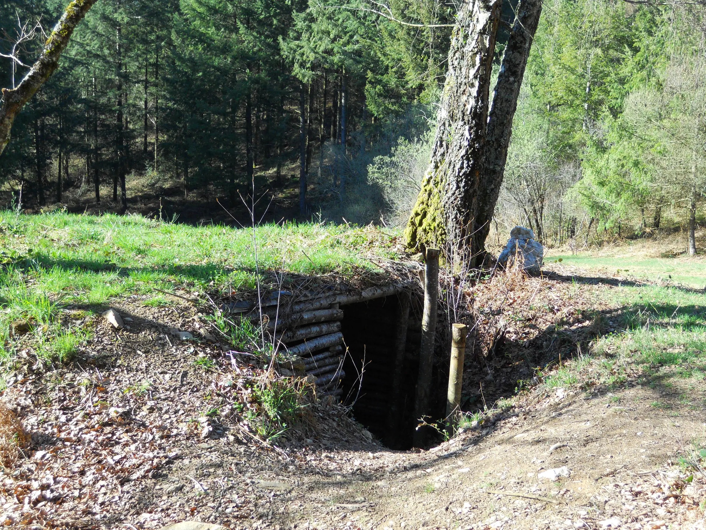 Cache du maquis du Colonel Georges Guingouin