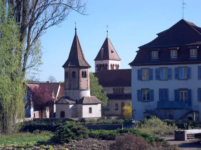 Chapelle tétraconque Saint-Ulrich et ses fresques