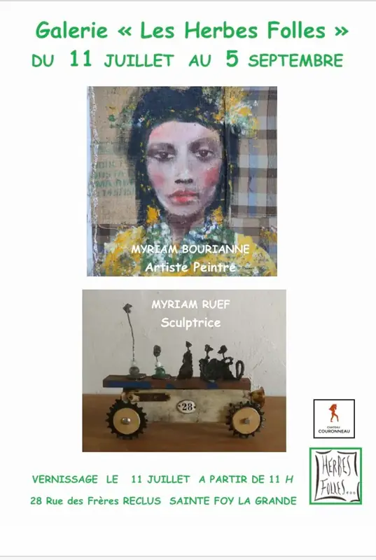 Exposition à la Galerie Les Herbes Folles
