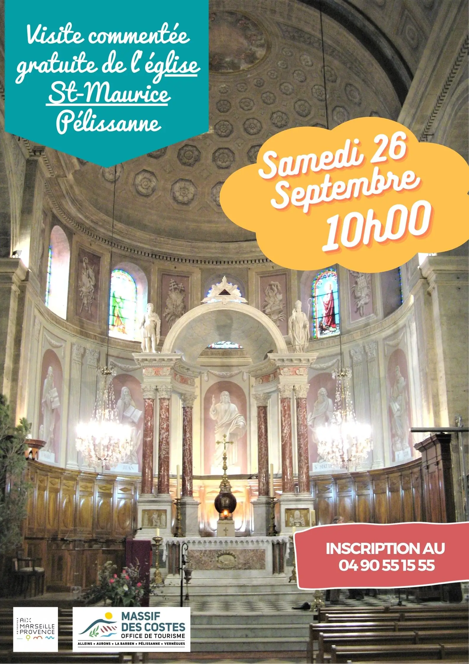 Visite commentée de l'église Saint-Maurice de Pélissanne
