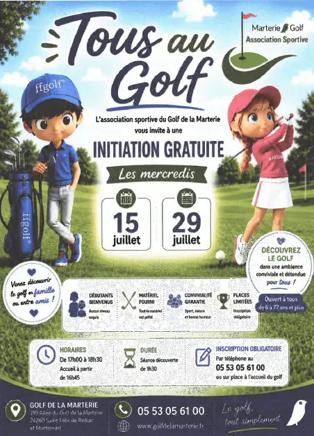 Tous au golf - Initiation