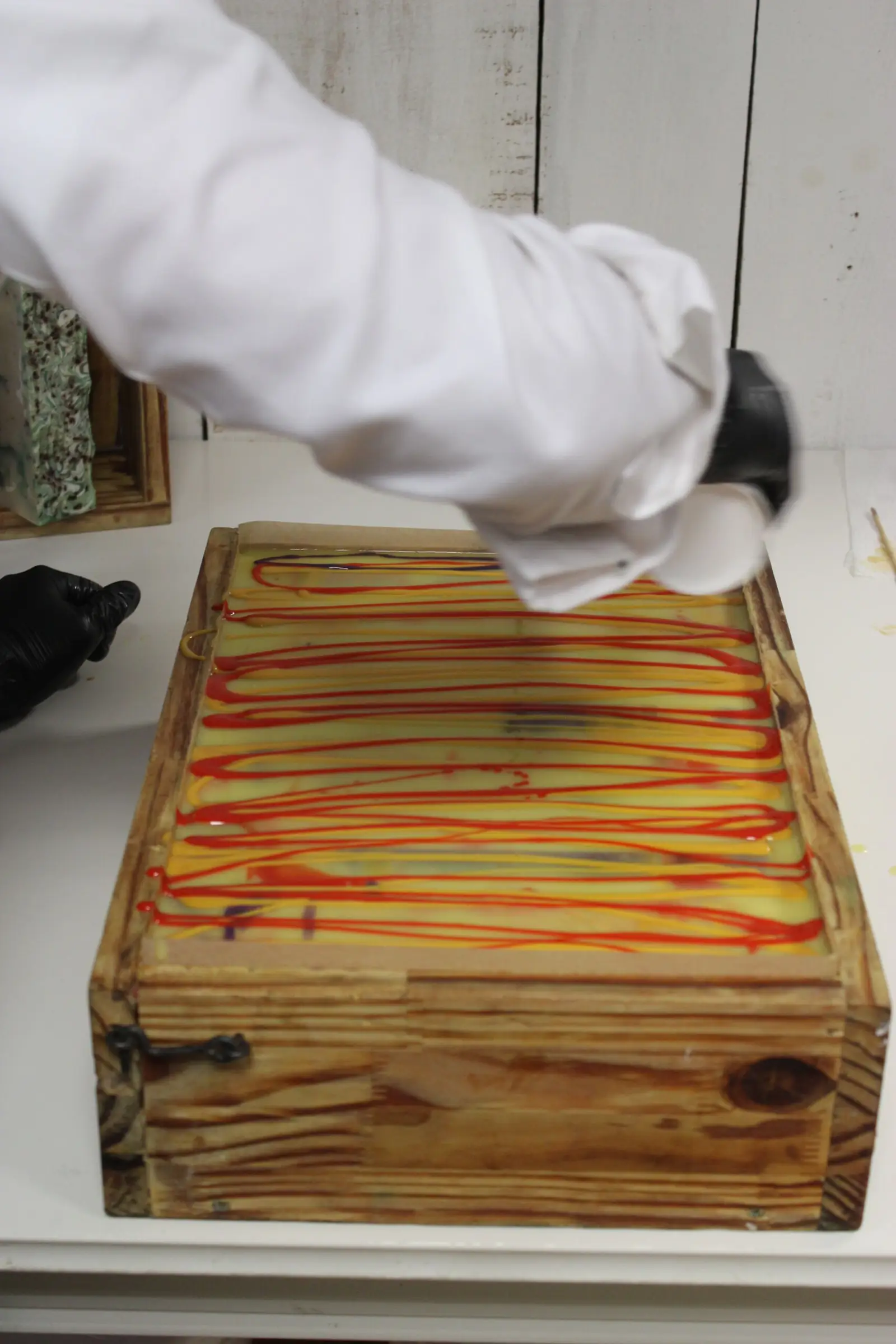 Atelier de fabrication de savons