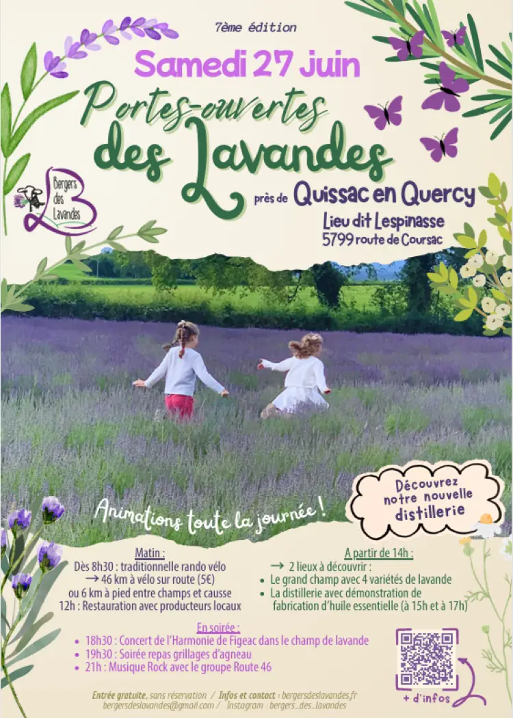 Portes Ouvertes des Bergers des Lavandes à Quissac
