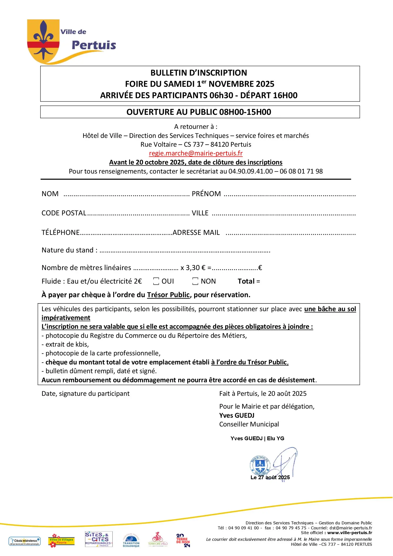 Foire du 1er novembre