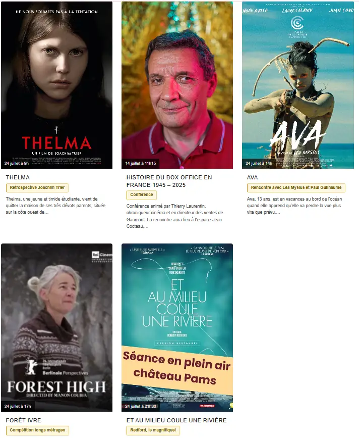 FESTIVAL DES CINÉ RENCONTRES