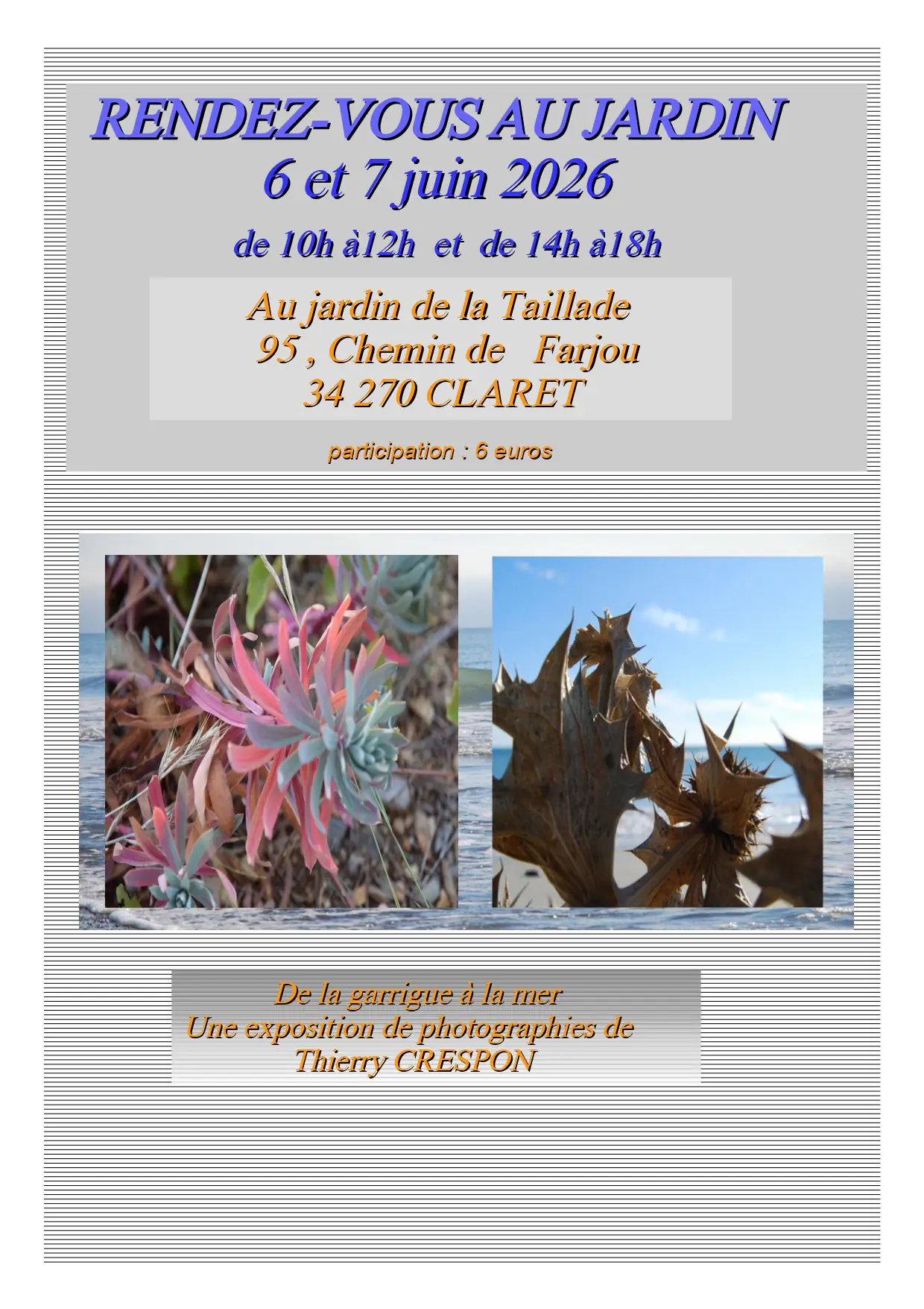 Rendez-vous aux Jardins - Jardin de la Taillade
