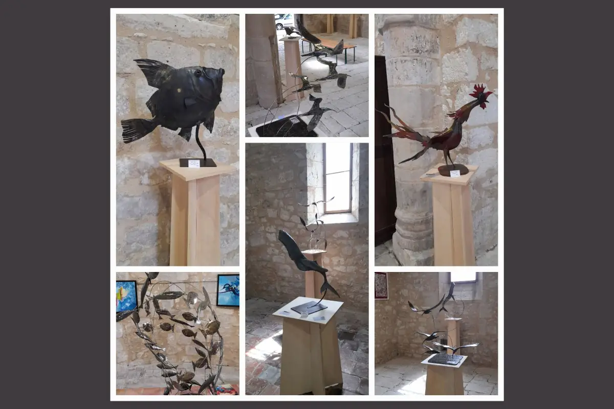 Exposition | W.QUILAN & N.GOEPP- Sculpture & Peinture
